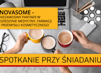 „NOVASOME” – Niezawodny Partner w dziedzinie medycyny, farmacji i przemysłu kosmetycznego Śniadania Klastra