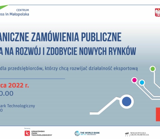 Poznaj możliwości rozwoju i zdobycia nowych rynków – Spotkanie informacyjne dla Przedsiębiorców