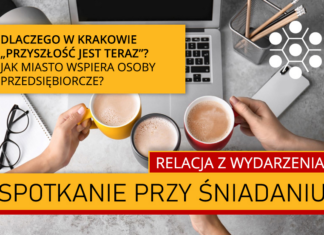 W Krakowie, z Miastem Kraków, zjedliśmy Śniadanie. Na żywo.