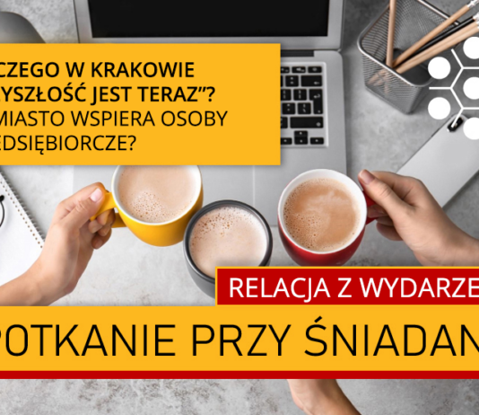 W Krakowie, z Miastem Kraków, zjedliśmy Śniadanie. Na żywo.