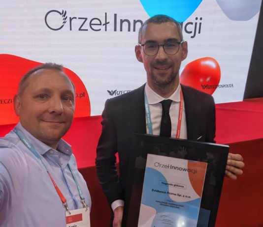 Evidence Prime laureatem konkursu Orzeł Innowacji!