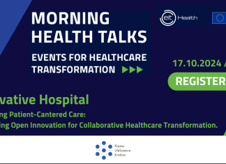 Innowacyjny Szpital: jak poprawić jakość opieki nad pacjentem? Dołącz do EIT Health Morning Health Talks