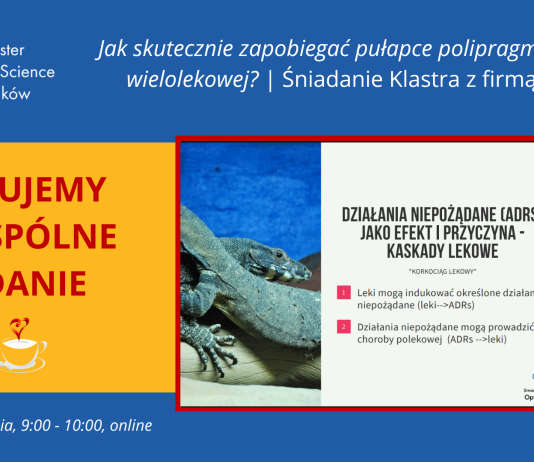 Jak skutecznie zapobiegać pułapce polipragmazji w terapii wielolekowej? | Śniadanie Klastra z firmą Pharmdiver