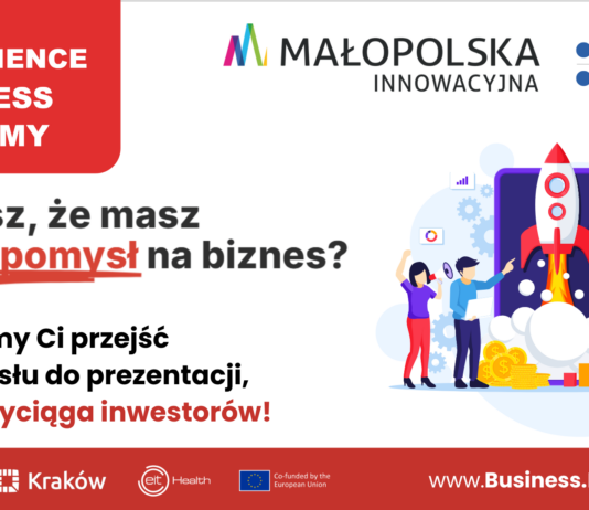 Wszystko zaczyna się od pomysłu… A czy będzie z tego dobry biznes? Zwiększ swoje szanse dołączając do LifeScience Business Academy!