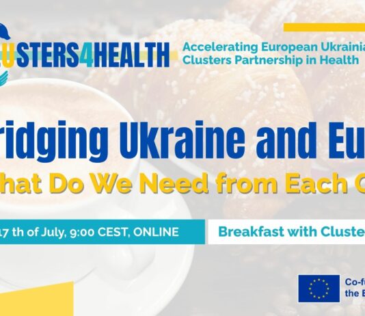 Myślisz o współpracy z Ukrainą? – zacznij dzień od śniadania z Clusters4Health!