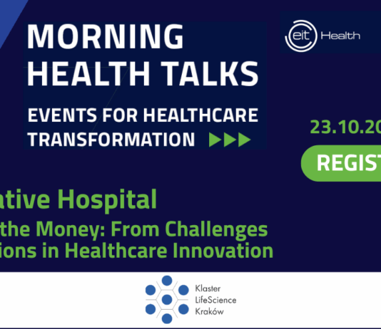 Pieniądze to nie wszystko – o prawdziwych motorach zmian w innowacjach medycznych. Dołącz do EIT Health Morning Health Talks