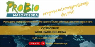 Cosmoprof Worldwide Bologna 2026 – skorzystaj z finansowania w ramach projektu ProBioMałopolska