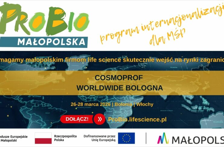 Cosmoprof Worldwide Bologna 2026 – skorzystaj z finansowania w ramach projektu ProBioMałopolska