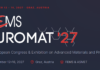 EUROMAT 2027 – europejskie spotkanie nauki i przemysłu materiałowego.